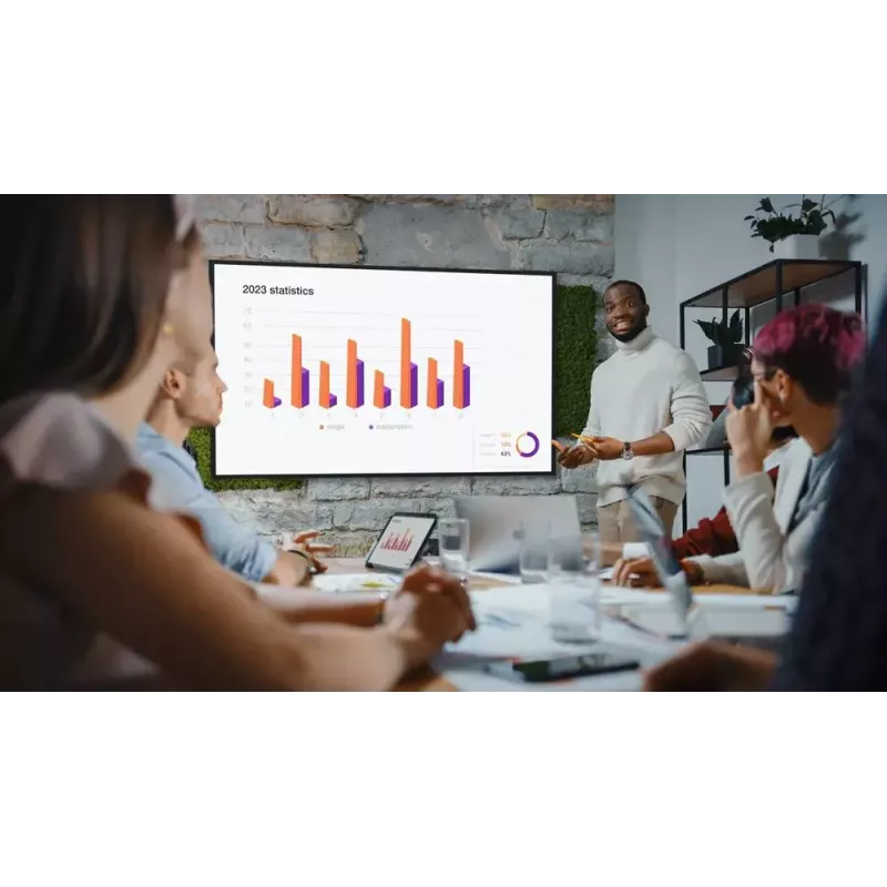 Skaitmeninių ženklų plokščiasis ekranas Optoma N3551K 55 colių LED 4K Ultra HD