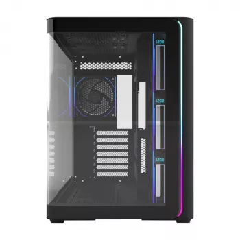 Korpusas FSP M580-BP Plus Midi Tower mITX, mATX, juodas ARGB