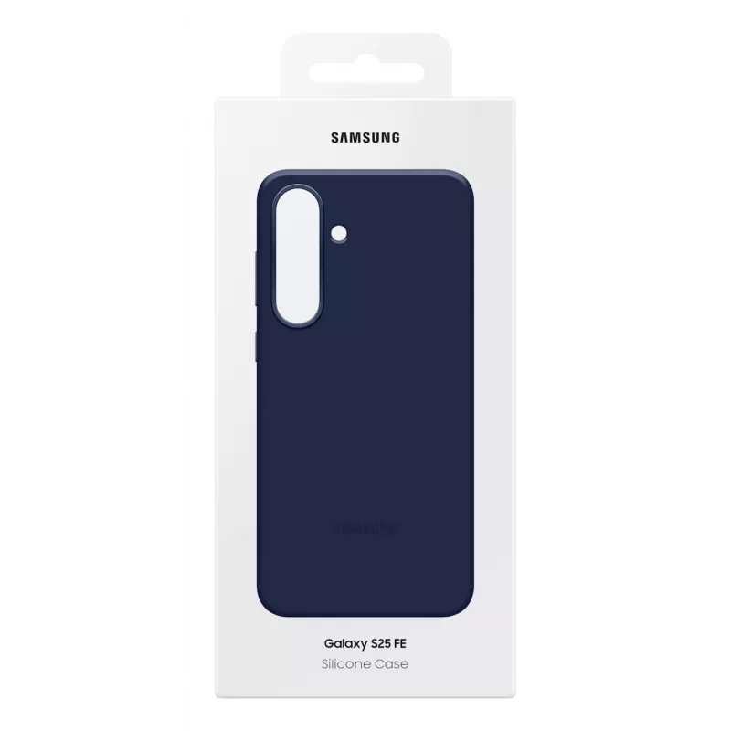Samsung silikoninis apsauginis dėklas Galaxy S25 FE, tamsiai mėlynas, EF-PS731CNEGWW