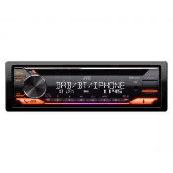 JVC KD-DB922BT Juoda 200 W Bluetooth automobilinis imtuvas