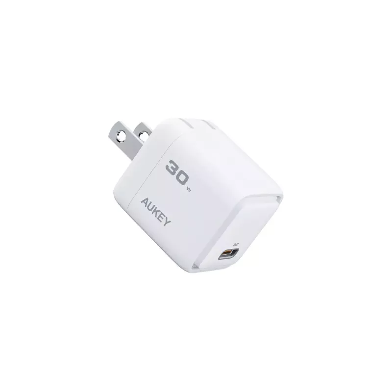 AUKEY Comet 30W USB-C įkroviklis PA-C1 vidinis AC mobilus pilkas