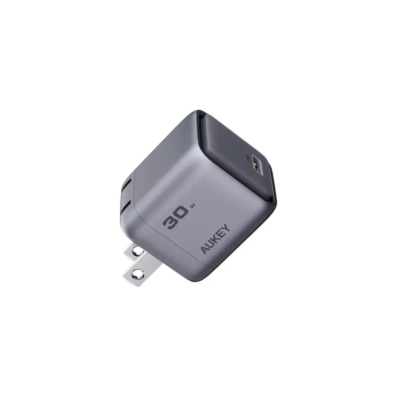 AUKEY Comet 30W USB-C įkroviklis PA-C1 vidinis AC mobilus pilkas