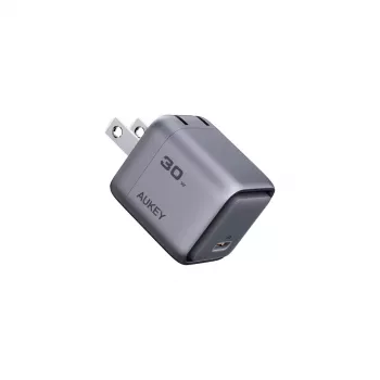 AUKEY Comet 30W USB-C įkroviklis PA-C1 vidinis AC mobilus pilkas