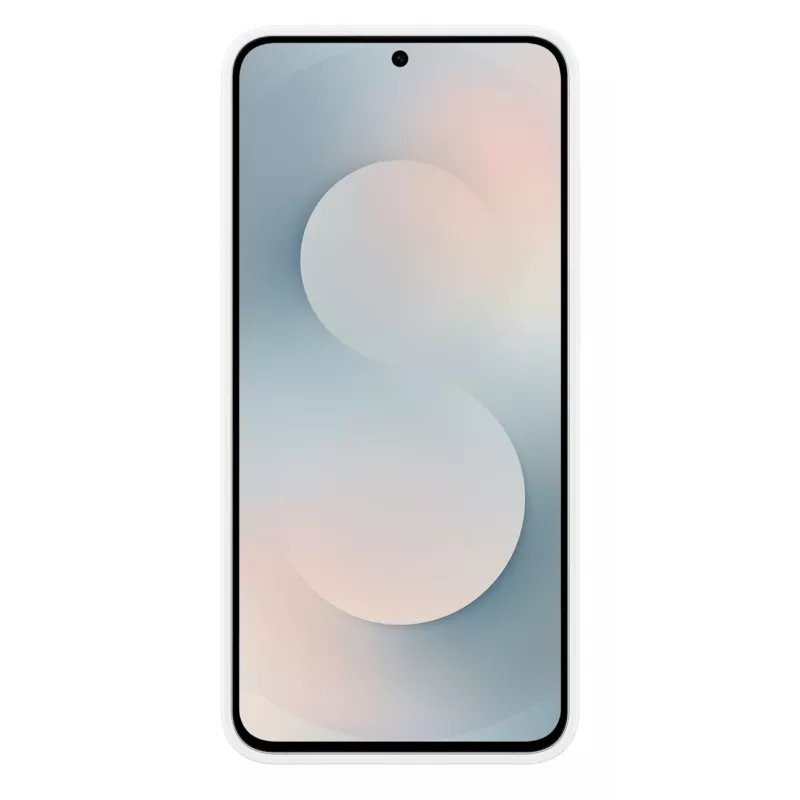 Samsung Silicone Case Galaxy S25 FE dėklas, Baltas