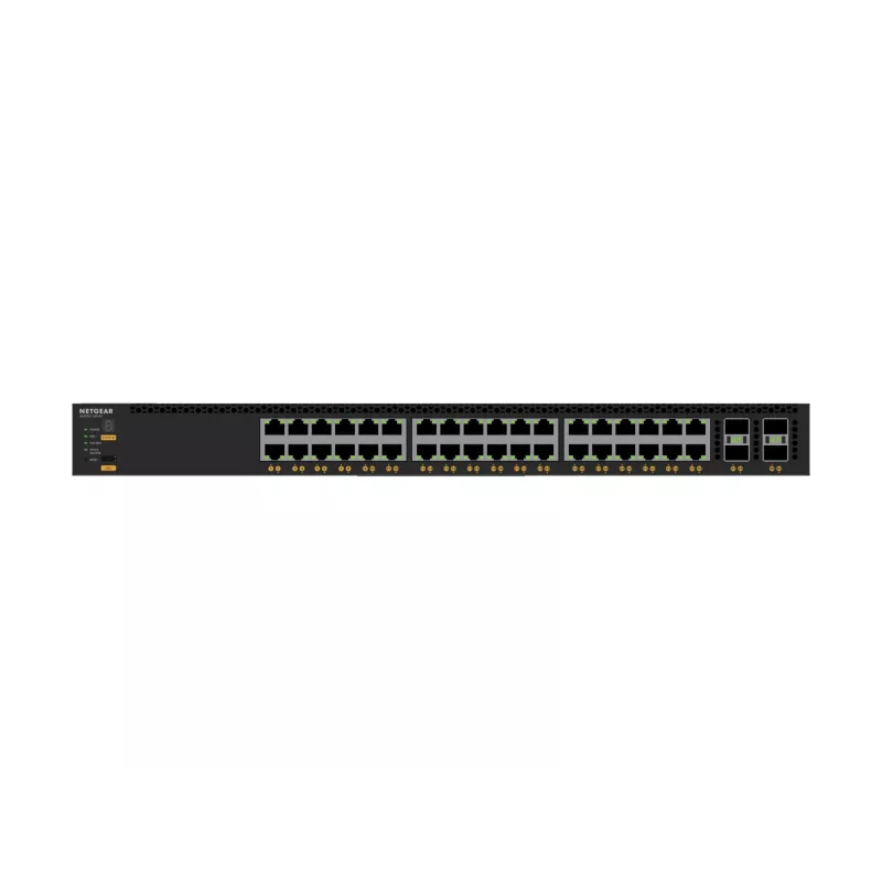 NETGEAR M4350-36X4V valdomas L3 10G Ethernet (100/1000/10000) Power over Ethernet (PoE) 1U juodas
