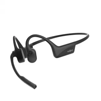 SHOKZ C110-AI-BK-EN belaidžiai ausiniai su atvira ausimi, skirti biurui / skambučių centrui, juodi