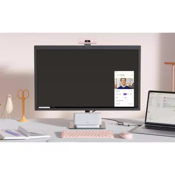 LOGITECH Brio 500 Full HD internetinė kamera rožinė