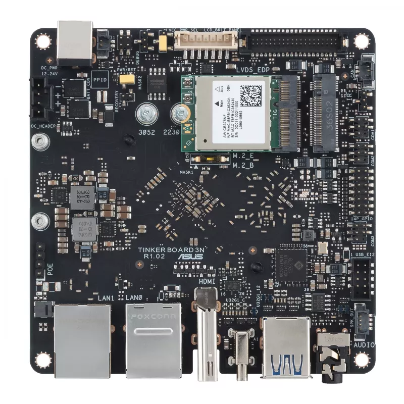 ASUS Tinker Board 3N plokštė Rockchip RK3568