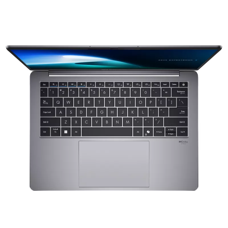 ASUS ExpertBook P5 P5405CSA-NZ0915X nešiojamas kompiuteris Intel Core Ultra 5 226V 35,6 cm (14 col.) WQXGA 16 GB LPDDR5x-SDRAM 512 GB SSD Wi-Fi 7 (802.11be) Windows 11 Pro pilka