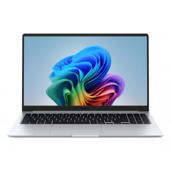 Nešiojamas kompiuteris Samsung Galaxy Book5 NP754XHD-KD2DE, Intel Core Ultra 5 226V, 15.6 colio Full HD, 32 GB LPDDR5x, 512 GB SSD, Wi-Fi 7, Windows 11 Pro, sidabrinis