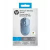 HP 400 Quiet Blue belaidė pelė, ambidekstrinė, RF belaidis + Bluetooth, 6000 DPI, mėlyna