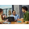 HP 400 Quiet Blue belaidė pelė, ambidekstrinė, RF belaidis + Bluetooth, 6000 DPI, mėlyna