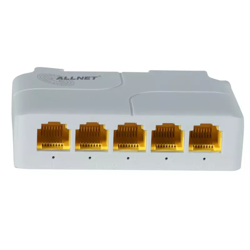 Nevaldytas komutatorius ALLNET 222870 L2 Gigabit Ethernet 5 prievadų PoE