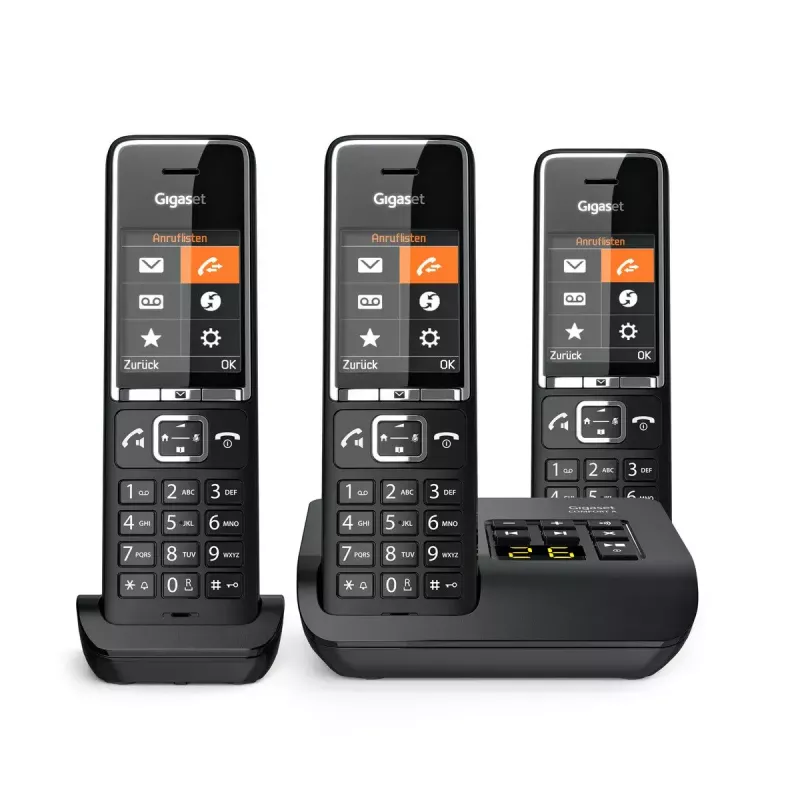 Belaidis ragelis Gigaset COMFORT 550A analoginiam telefonui, skirto skambintojo ID