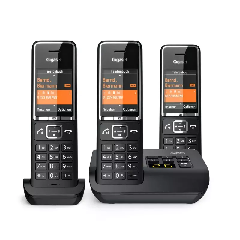 Belaidis ragelis Gigaset COMFORT 550A analoginiam telefonui, skirto skambintojo ID