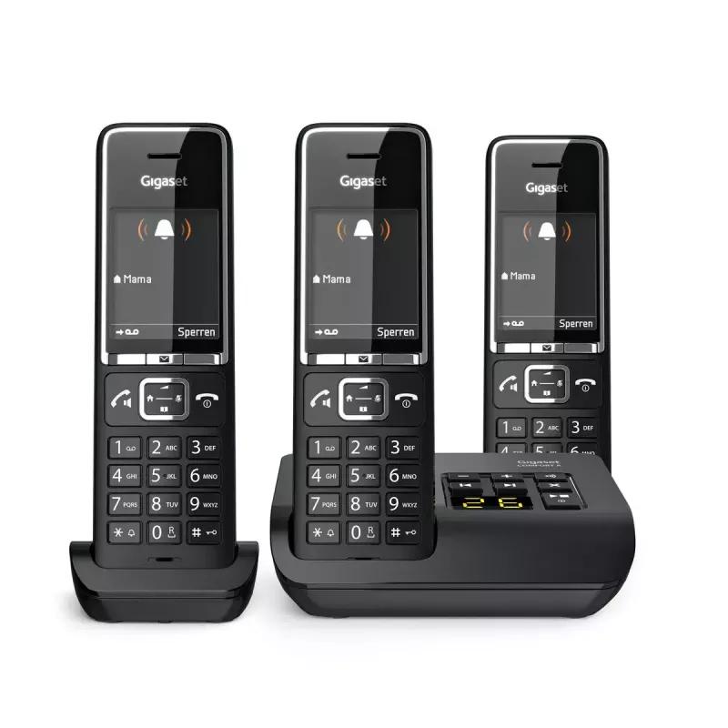 Belaidis ragelis Gigaset COMFORT 550A analoginiam telefonui, skirto skambintojo ID