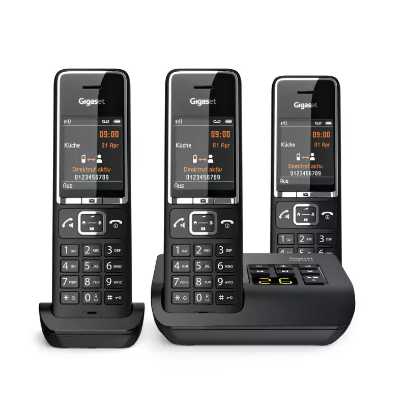 Belaidis ragelis Gigaset COMFORT 550A analoginiam telefonui, skirto skambintojo ID