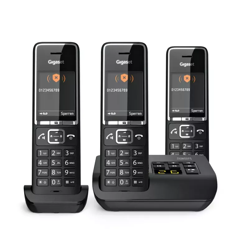 Belaidis ragelis Gigaset COMFORT 550A analoginiam telefonui, skirto skambintojo ID