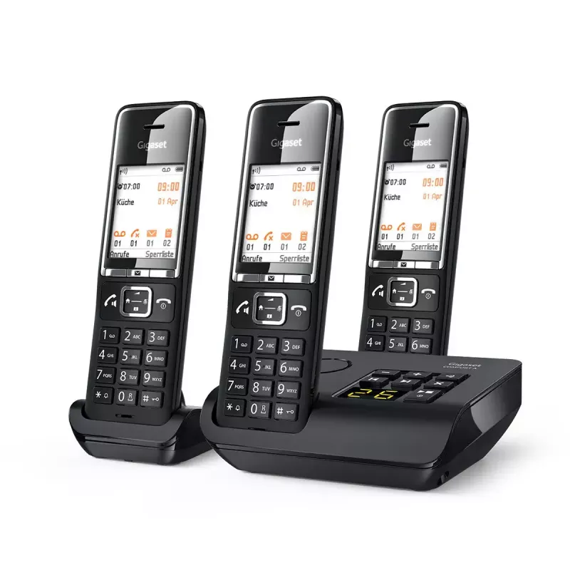 Belaidis ragelis Gigaset COMFORT 550A analoginiam telefonui, skirto skambintojo ID