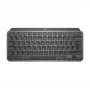 LOGITECH MX Keys Mini belaidė minimalistinė apšviesta klaviatūra – Graphite – QWERTY US/Int'l