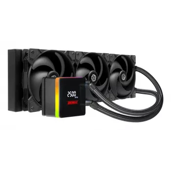 Skysčio aušinimo komplektas ENERMAX ELC-LTXTR360 su 120 mm ventiliatoriais, 360 mm radiatoriumi