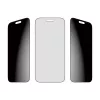 PanzerGlass 2-Way Privacy apsauginis stiklas, skirtas iPhone 17 Pro Max – grūdintas stiklas, itin platus dengimas, EasyAligner