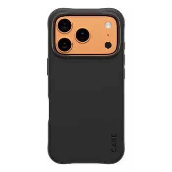 Dėklas PanzerGlass CARE by Fashionable Case Samba Black su MagSafe iPhone 17 Pro