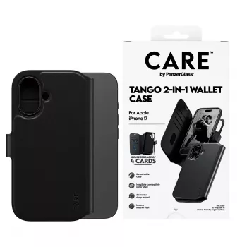 PanzerGlass CARE™ by ® Tango 2-in-1 Wallet Case su MagSafe, iPhone 17