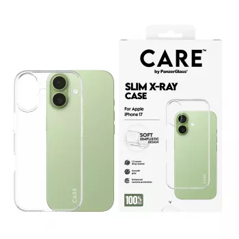Telefono dėklas PanzerGlass Fashionable Case X-Ray Soft Basic skaidrus iPhone 17