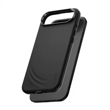Apsauginis dėklas PanzerGlass CARE™ Flow Case Black su MagSafe, skirtas iPhone Air