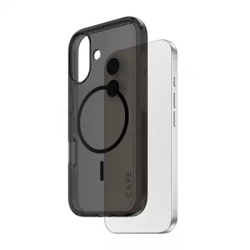 PanzerGlass CARE™ by ® Urban Explorer Case Smokey w. Black MagSafe iPhone 17