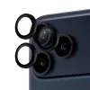 PanzerGlass® Hoops® fotoaparato objektyvo apsauga juoda, skirta iPhone 17 Pro / iPhone 17 Pro Max / iPhone 16 Pro / 16 Pro Max