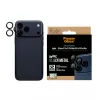 PanzerGlass® Hoops® fotoaparato objektyvo apsauga juoda, skirta iPhone 17 Pro / iPhone 17 Pro Max / iPhone 16 Pro / 16 Pro Max