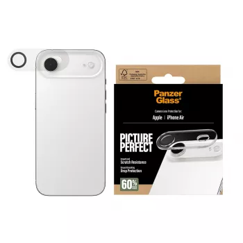 Apsauginis kameros objektyvo stikliukas PanzerGlass iPhone Air nuo įbrėžimų ir smūgių
