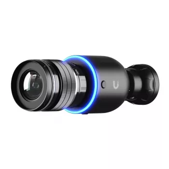 UBIQUITI NETWORKS UVC-AI-DSLR 4K PoE kamera su 17 arba 45 mm plačiu kampu, vidaus / lauko