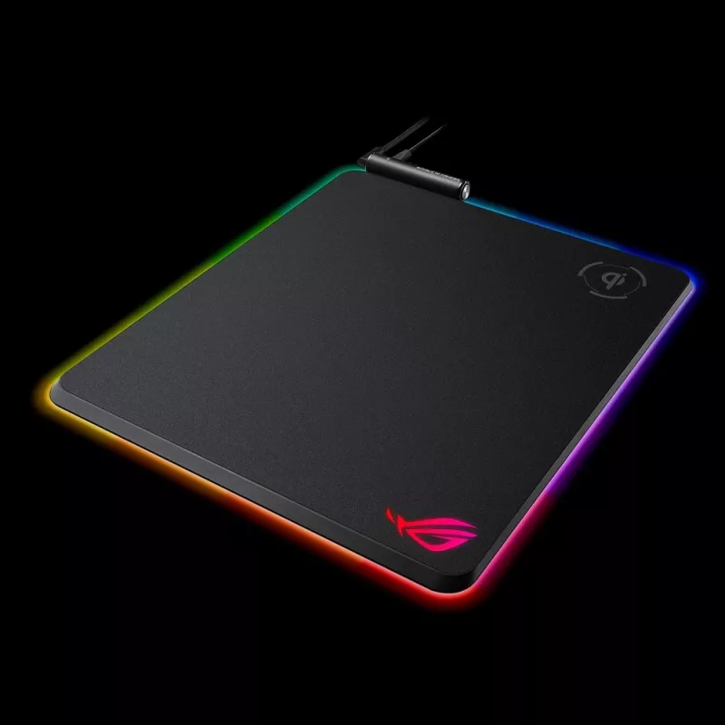 ASUS ROG Balteus Qi žaidimų pelės kilimėlis, juodas