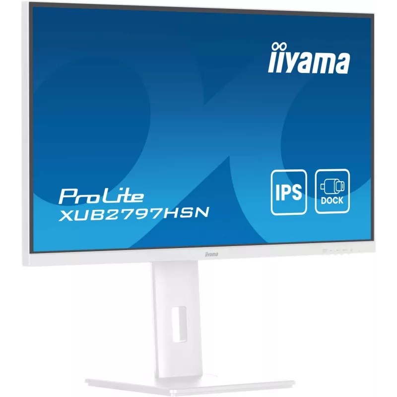 iiyama ProLite XUB2797HSN-W2 27 colių Full HD LED monitorius baltas