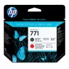 HP 771 spausdinimo galvutė matinė juoda/chromatinė raudona