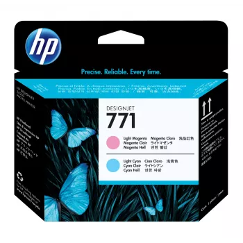 HP 771 šviesiai purpurinis / šviesiai žydras DesignJet spausdinimo galvutė