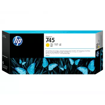 HP 745 300 ml geltonas rašalo kasetė DesignJet, skirta HP DesignJet Z2600 ir Z5600