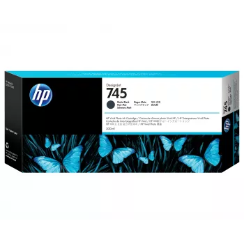 HP 745 matinė juoda kasetė 300 ml F9K05A