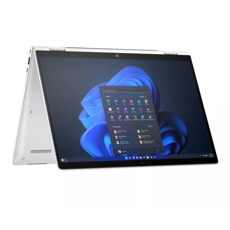 HP Elite x360 1040 G11 Intel Core Ultra 7 155H hibridinis (2-in-1) 35,6 cm (14 colių) jutiklinis ekranas WUXGA 32 GB LPDDR5x-SDRAM 1 TB SSD Wi-Fi 6E (802.11ax) Windows 11 Pro AI PC sidabrinis
