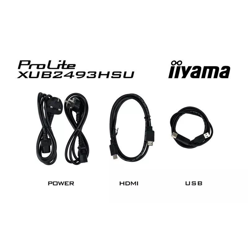 Monitorius iiyama XUB2493HSU-B7 23,8 colių Full HD IPS 100Hz
