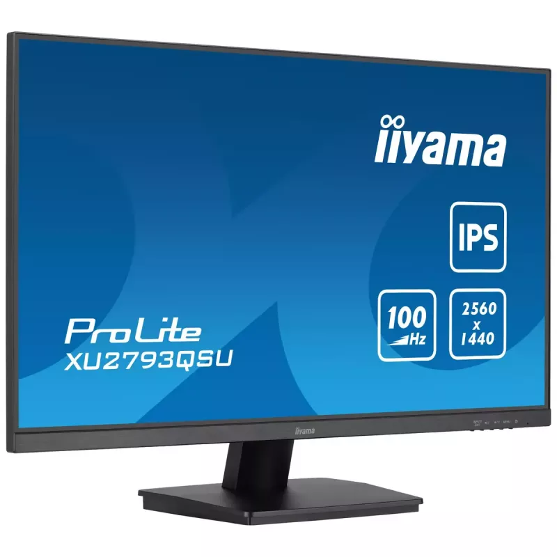 iiyama ProLite XU2793QSU-B7 27 colių QHD IPS monitorius 2560x1440 100Hz