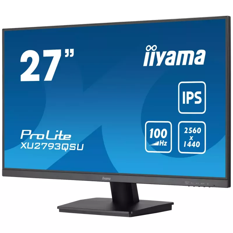 iiyama ProLite XU2793QSU-B7 27 colių QHD IPS monitorius 2560x1440 100Hz