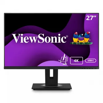 Monitorius Viewsonic VG Series VG2756-4K 68.6 cm (27 coliai) 3840 x 2160 pikselių 4K Ultra HD LED juodas