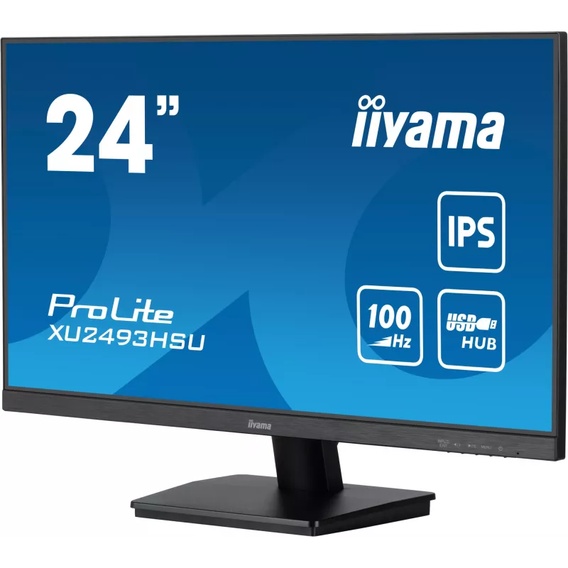 Monitorius iiyama ProLite XU2493HSU-B7 23.8 colių Full HD IPS LED