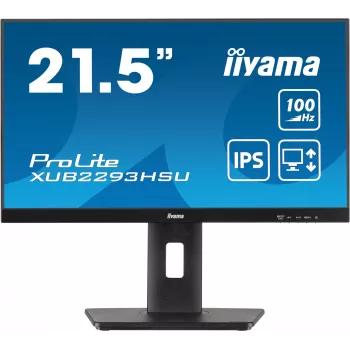 iiyama ProLite XUB2293HSU-B7 54,6 cm (21,5 colio) Full HD LED monitor, juodas