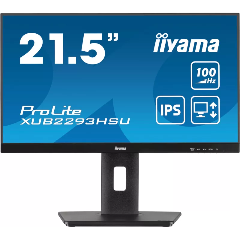 iiyama ProLite XUB2293HSU-B7 54,6 cm (21,5 colio) Full HD LED monitor, juodas