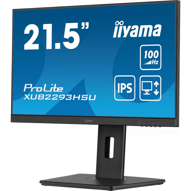 iiyama ProLite XUB2293HSU-B7 54,6 cm (21,5 colio) Full HD LED monitor, juodas